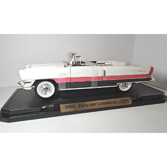 1955 Packard Caribbean 1:18 Diecast Convertible Hood Doors Open Moveable Wheels - Picture 3 of 16